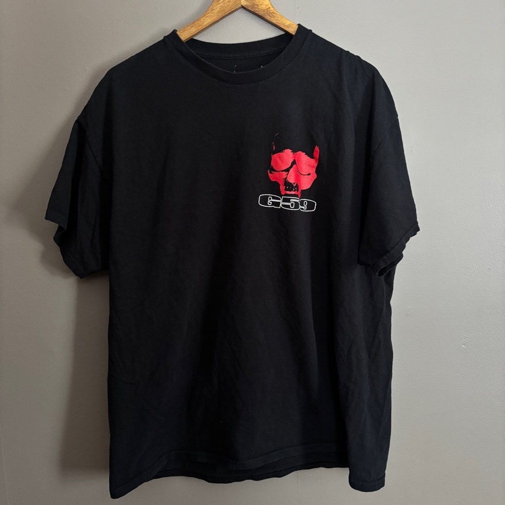 G59 Records Red Skull T Shirt